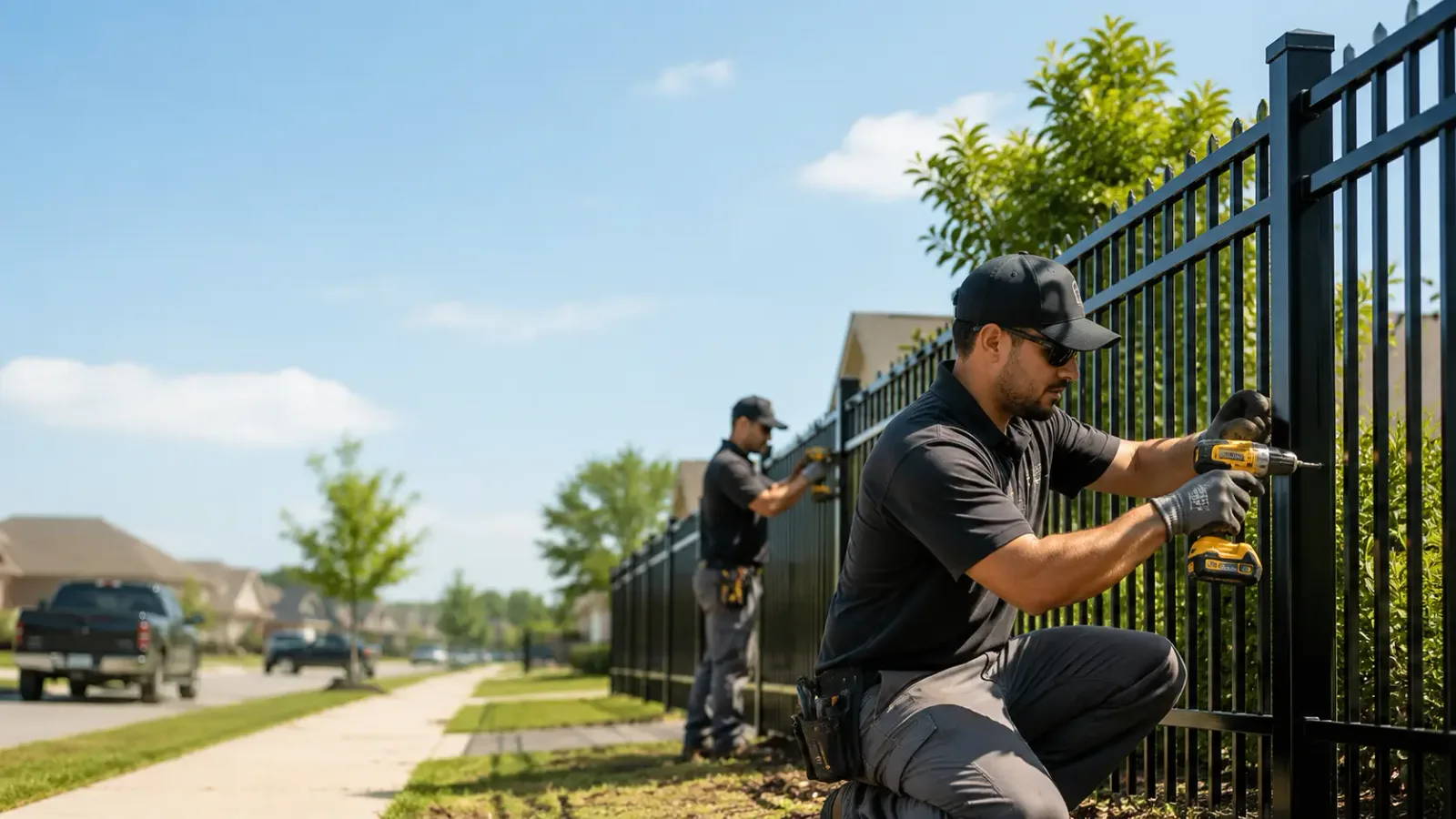 Metal Fence Installation in Taylorsville, UT